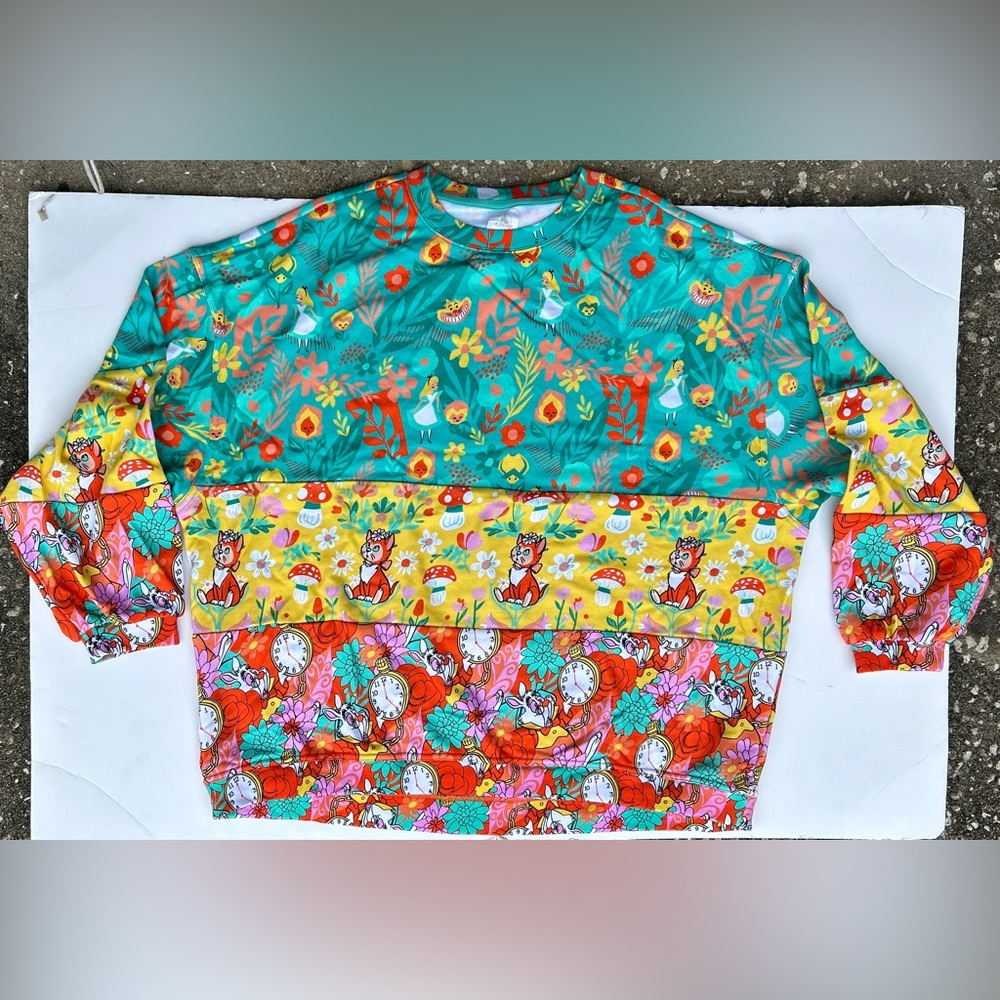 Alice in Wonderland Graphic Sweatshirt